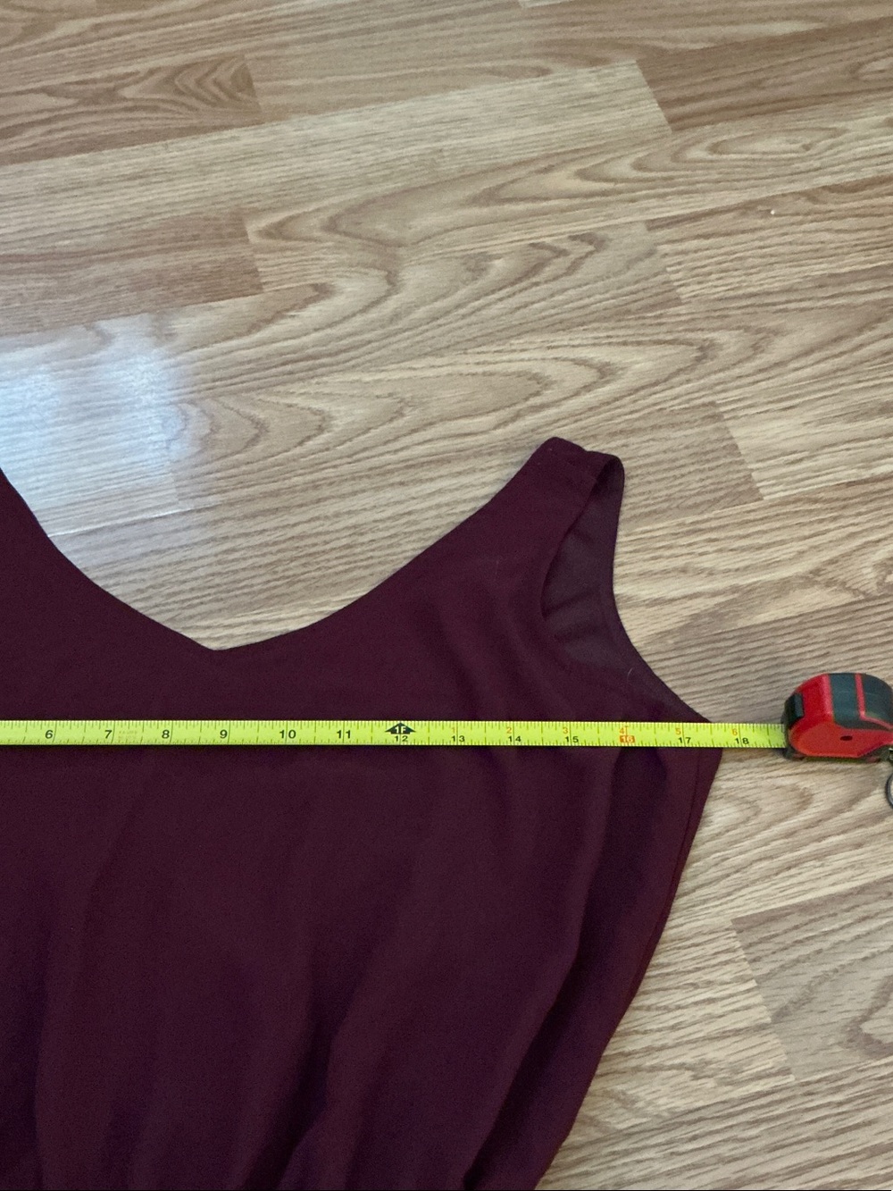Show Me Your MuMu Burgundy Sleeveless Maxi Dress Size Small - Picture 4 of 6